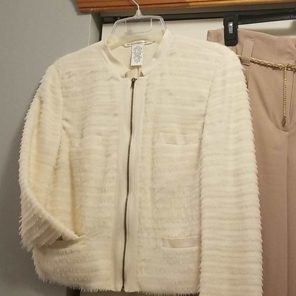 Diane von Furstenburg silk jacket